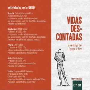 UNED - Varios lugares, marzo-mayo de 2026